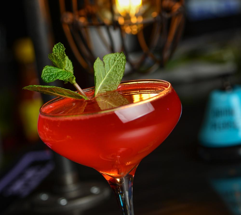The Red Siren Martini